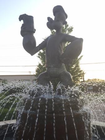 Popeye Statue