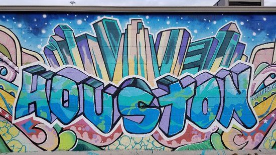 Houston Graffiti Building