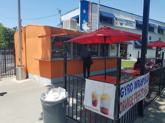 Original Orange Freestand