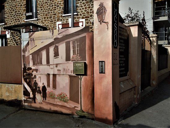 Fresque Paris 1900