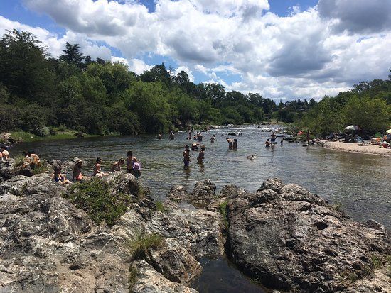 la Playa de Santa Rosa de Calamuchita