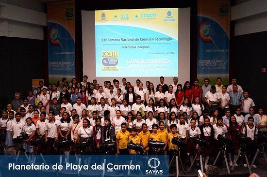 el SAYAB Planetario de Playa del Carmen
