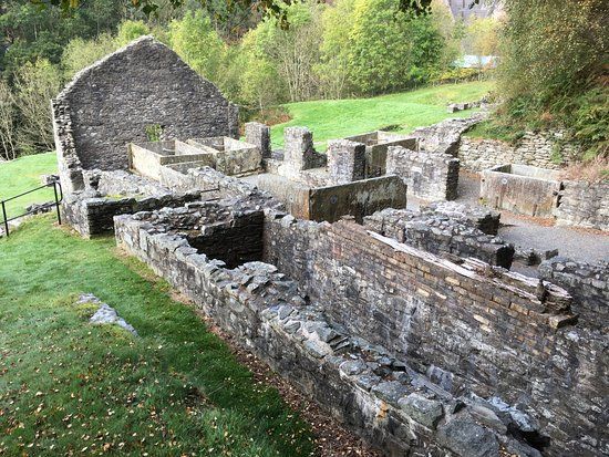 Bryntail Lead Mine Buildings