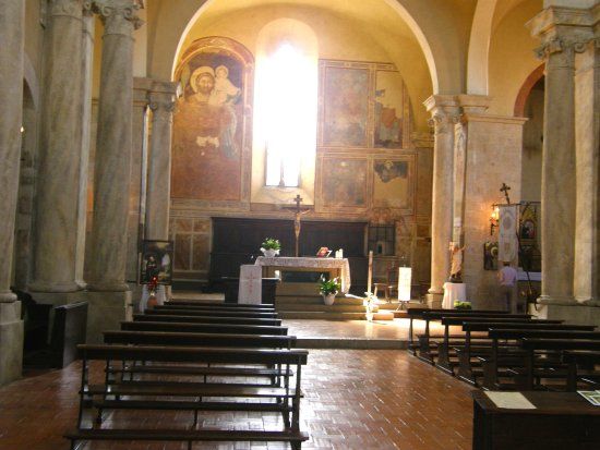 Pieve dei Santi Leonardo e Cristoforo a Monticchiello