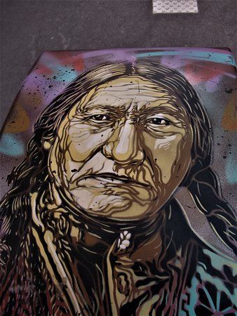 Fresque Sitting Bull