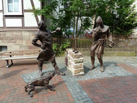 Wurfelspiel-Denkmal