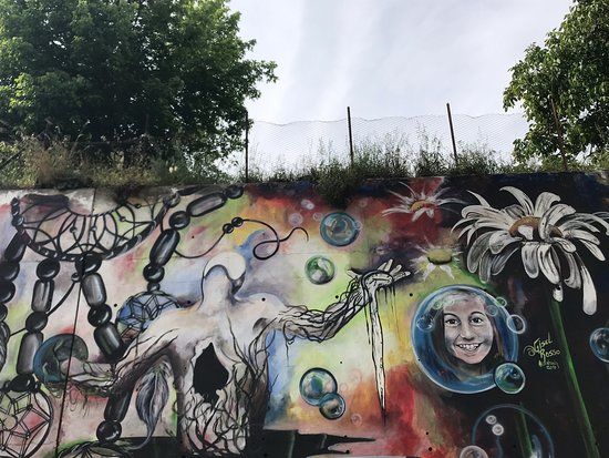 I Murales Alla Fermata Metro Rebibbia