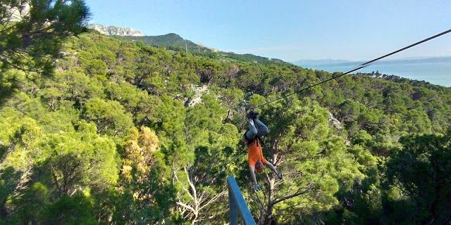 ZIP LINE Tucepi