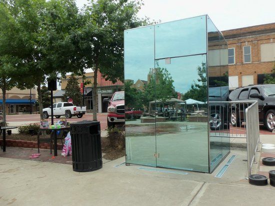 America's Only Public Bathrooms with See-Thru Walls