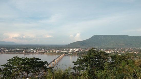 Laos-Japanese Bridge at MaeKhong River