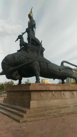 Monument Of Zhambyl Zhabayev