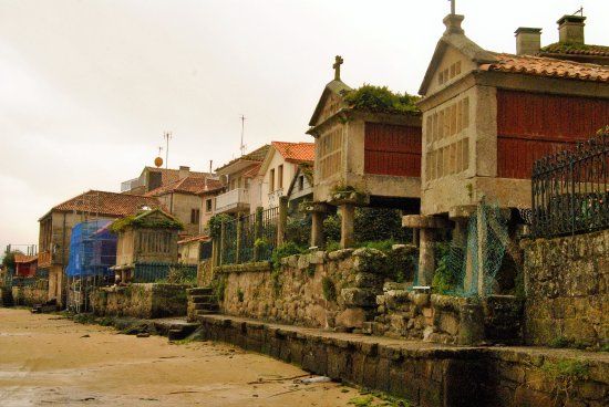 Los hórreos de Combarro