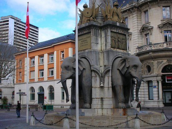 Fontaine des éléphants
