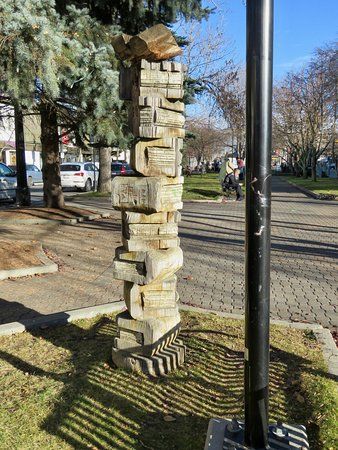 Book Totem Sculpture