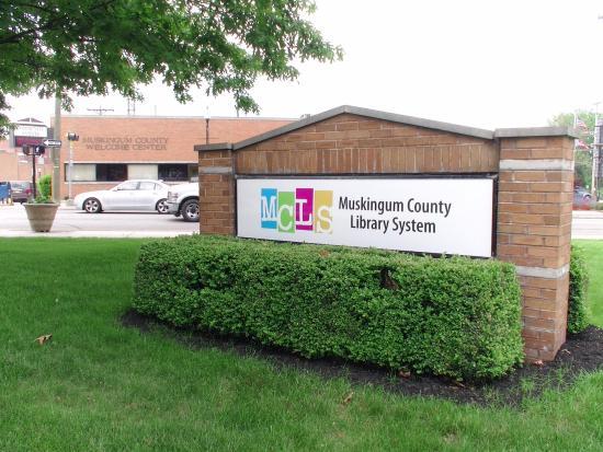 John McIntire Library and Tile Wall