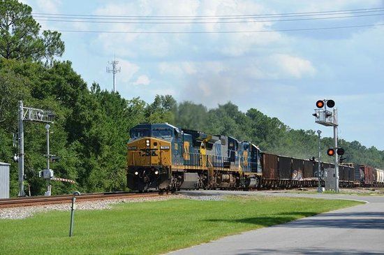 Folkston Funnel Train Viewing Platform