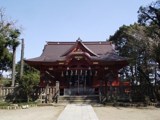 Main Building of Iioka Hachimangu