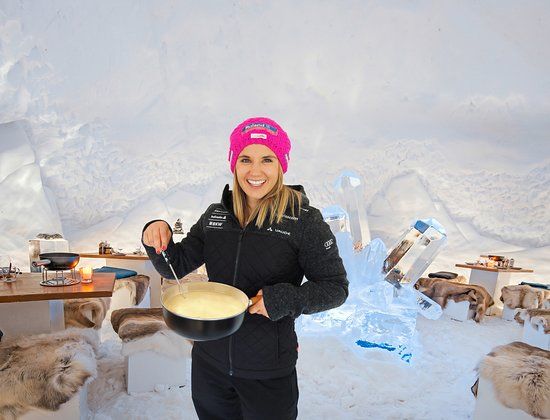 Fondue-Iglu Engstligenalp
