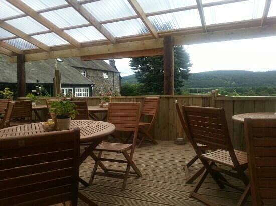 The Tea Garden at Comrie Croft