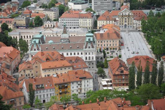 Plaza del Congreso en Liubliana