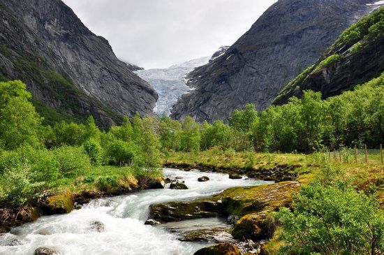 Glaciar de Briksdal