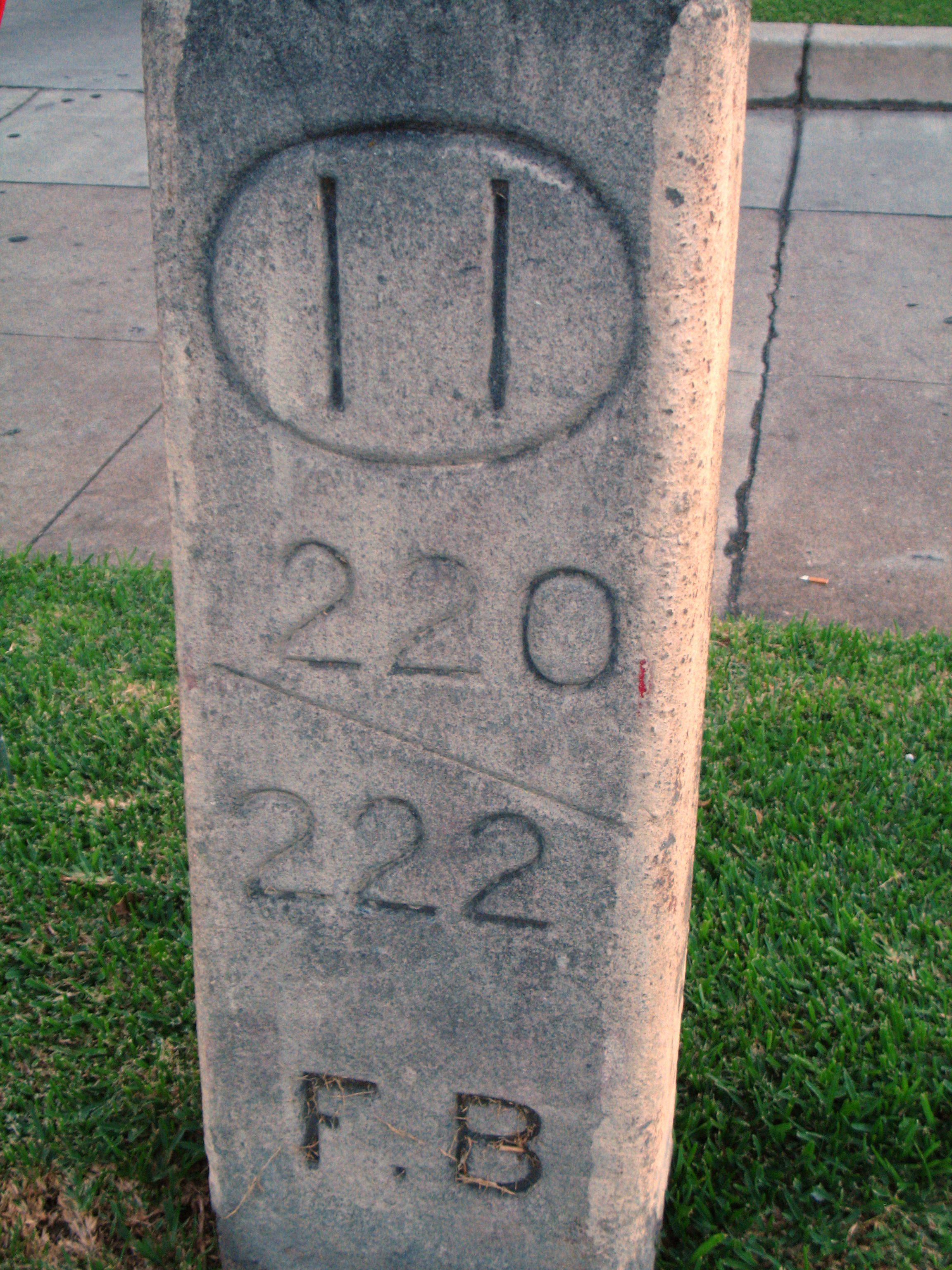Foothill Boulevard Milestone