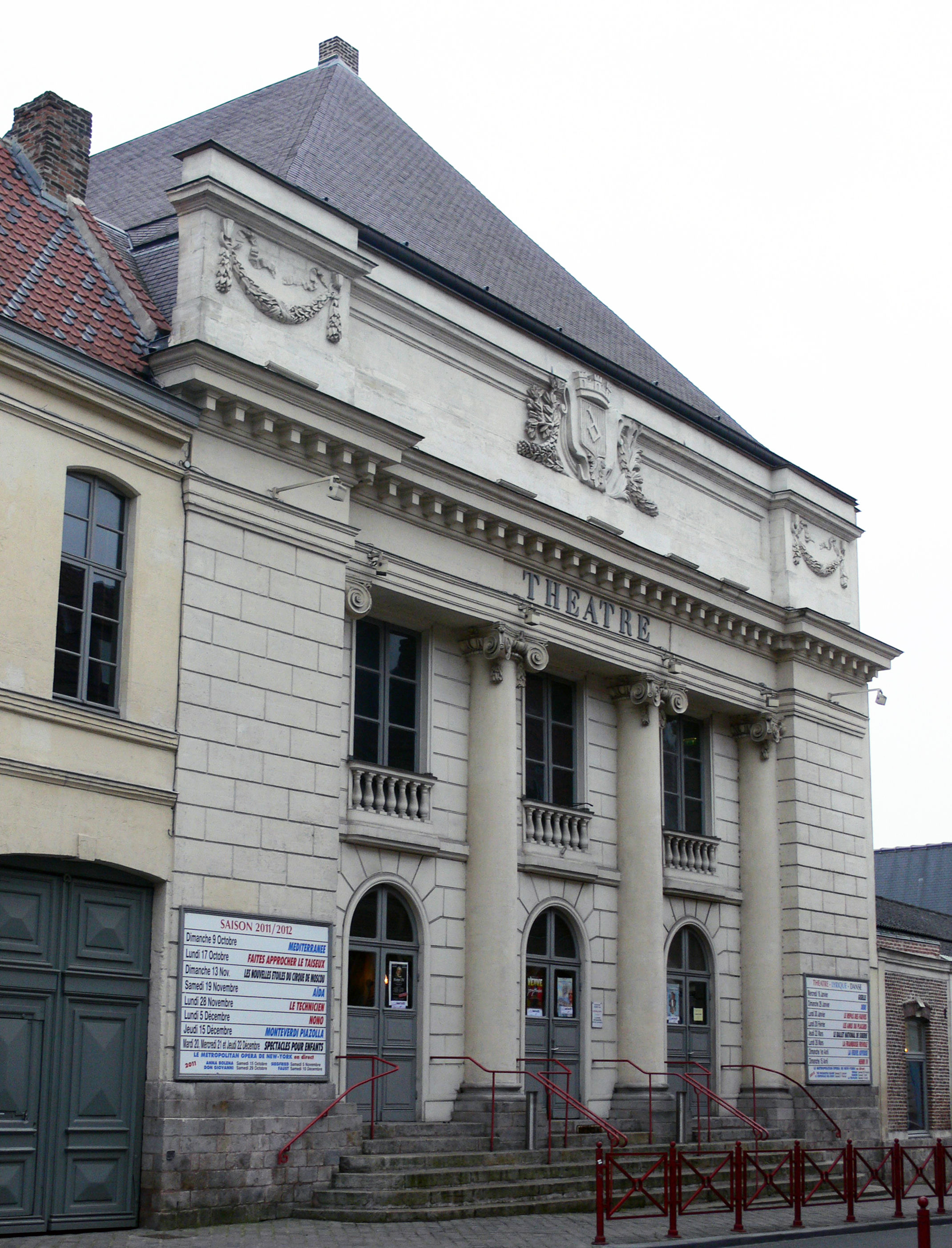 théâtre à l'italienne de Douai