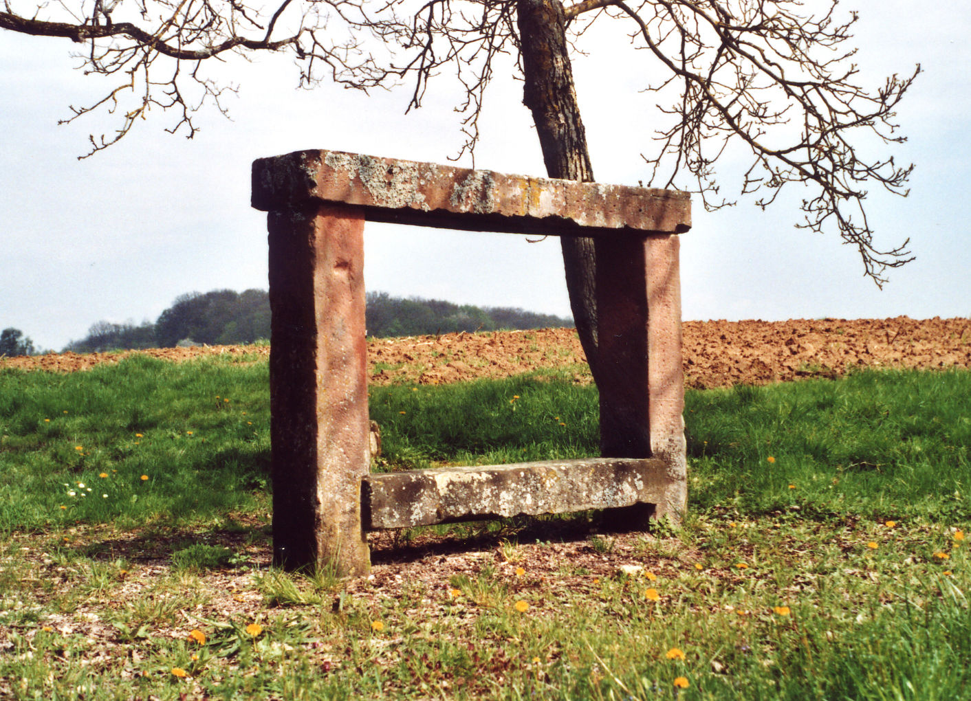 Banc reposoir de Morsbronn-les-Bains