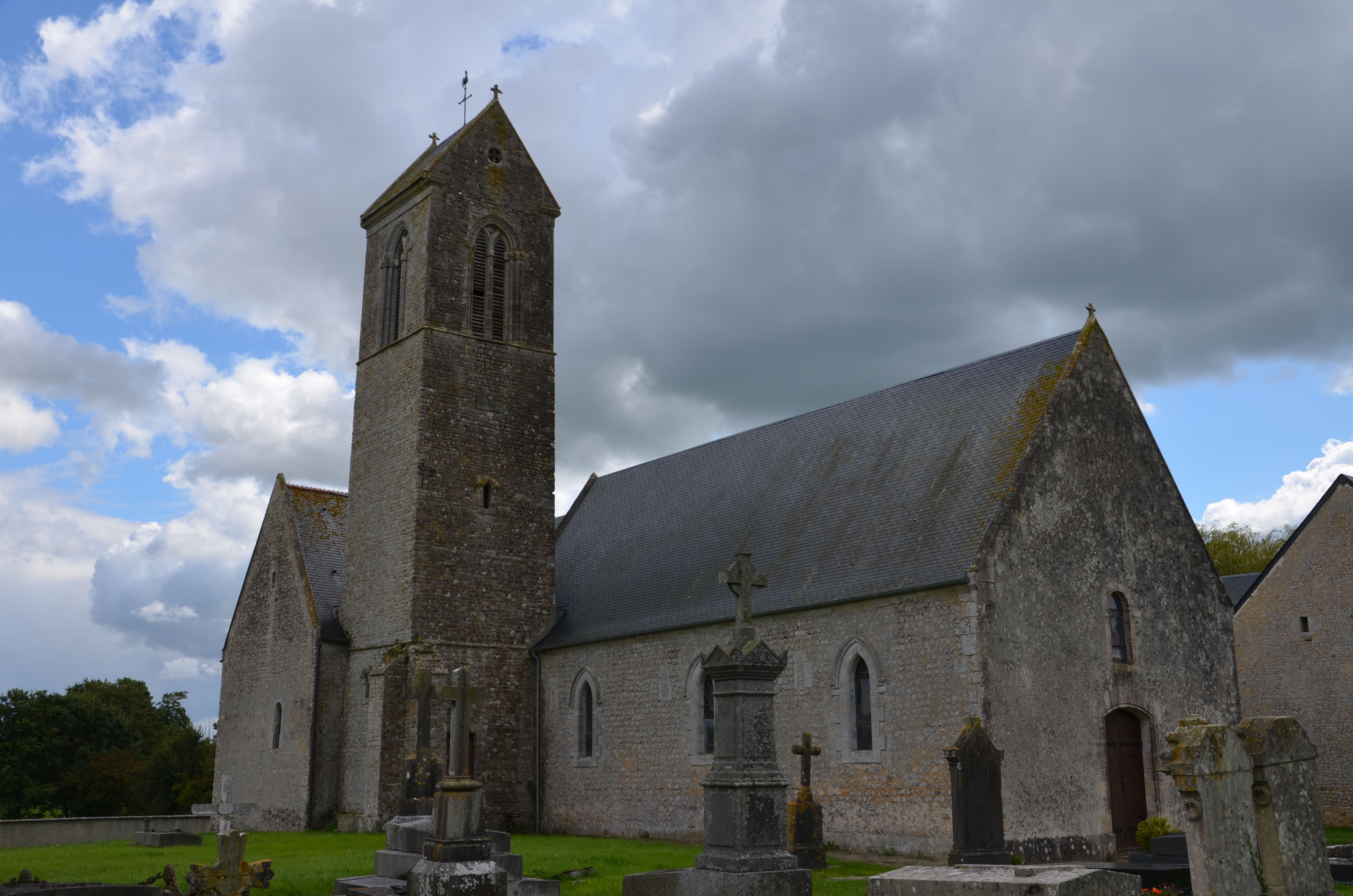 église Saint-Aubin de Saon