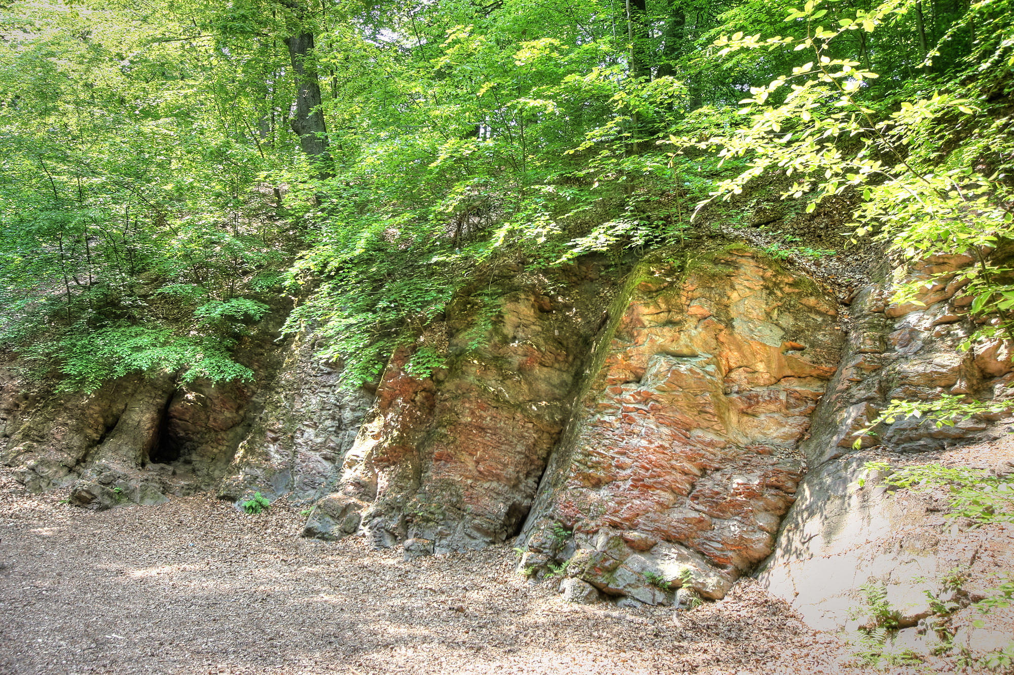 Brennender Berg