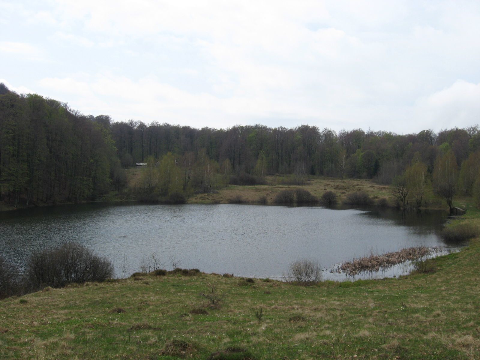 Льодовикове озеро Велике Тростя