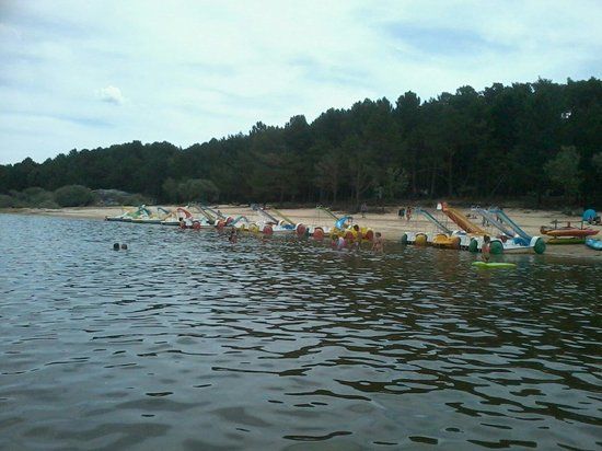 Playa Pita en el pantano de la Cuerda del Pozo