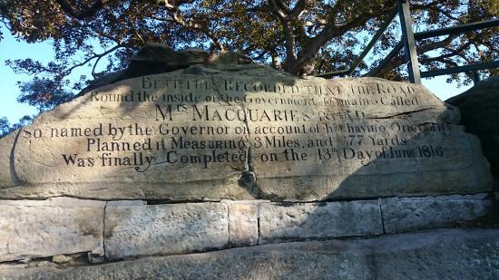 Mrs Macquarie's Chair