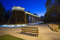 Gradierwerk im Kurpark Hamm