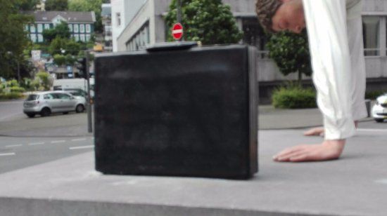 Skulptur "Ein neuer erfolgreicher Morgen"