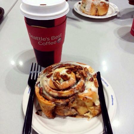 Cinnabon and Seattle's Best Coffee