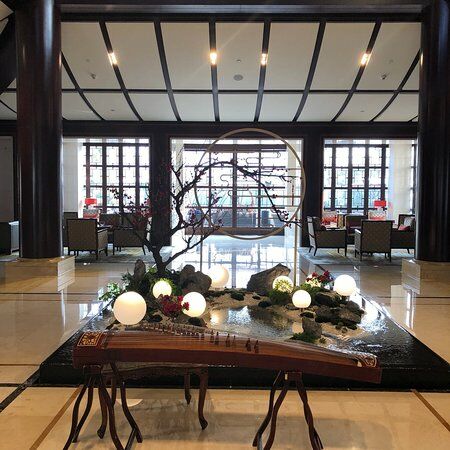 Lobby Lounge Four Seasons Hotel Hangzhou
